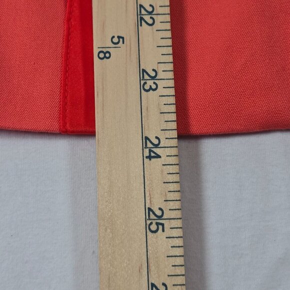 St. John Sport Coral Zip-Up Jacket Satin Trim Size M Gold Buckles‎ Cotton Blend - Picture 6 of 13